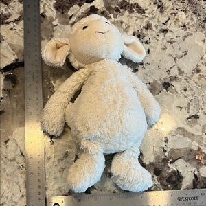 Jellycat Cream Plush Lamb Soft Toy